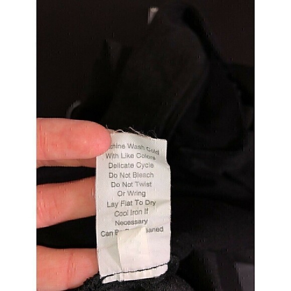 CAbi Dark Gray Women's Size 10 Knee Length Wide Leg Stretch Fit Capri Pants 188 - Picture 7 of 7